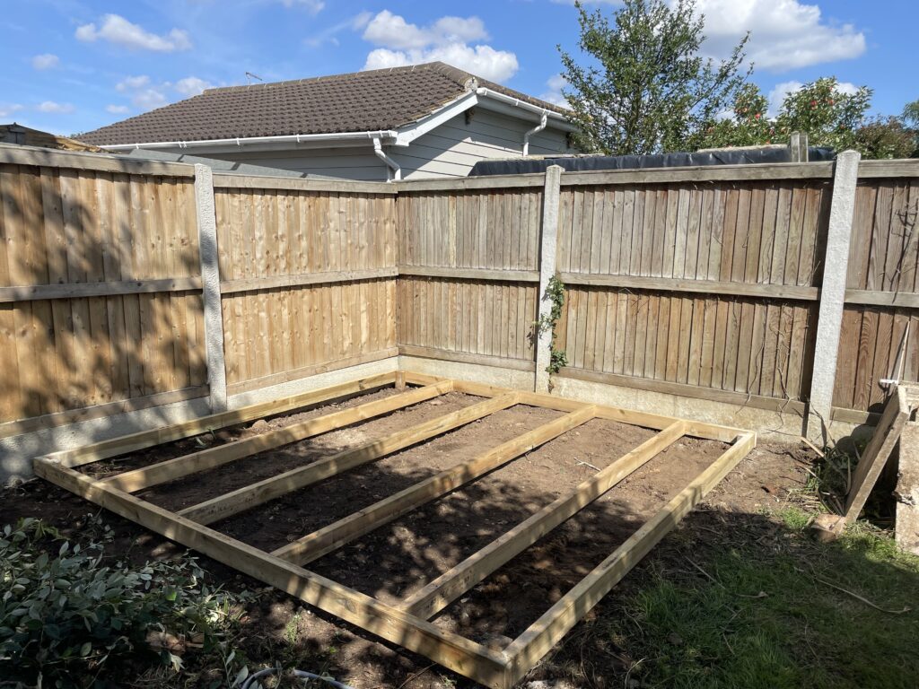 New Decking / Eating Area